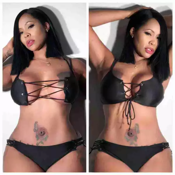 Former Reality Star Deelishis Shows Off Her Botched Tummy Tuck...